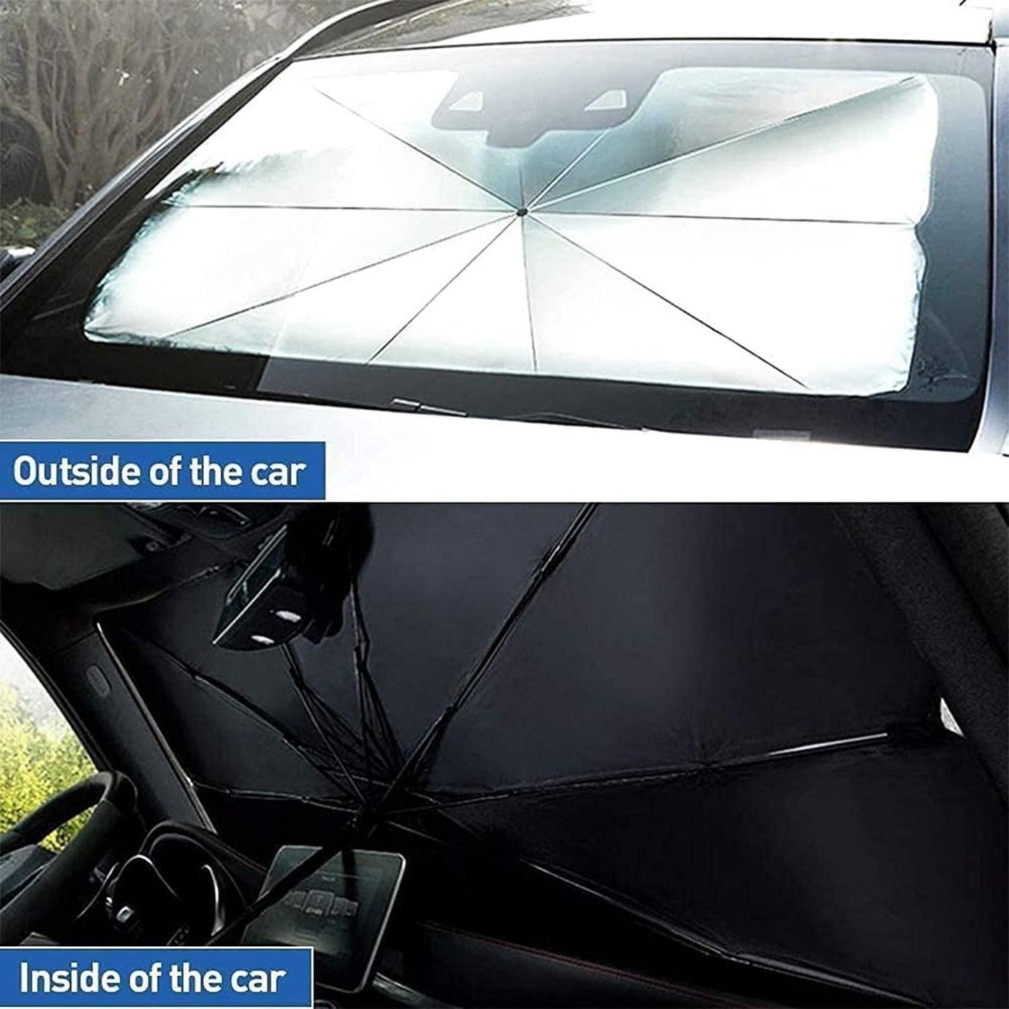 Car Sun Light Windshield Umbrella