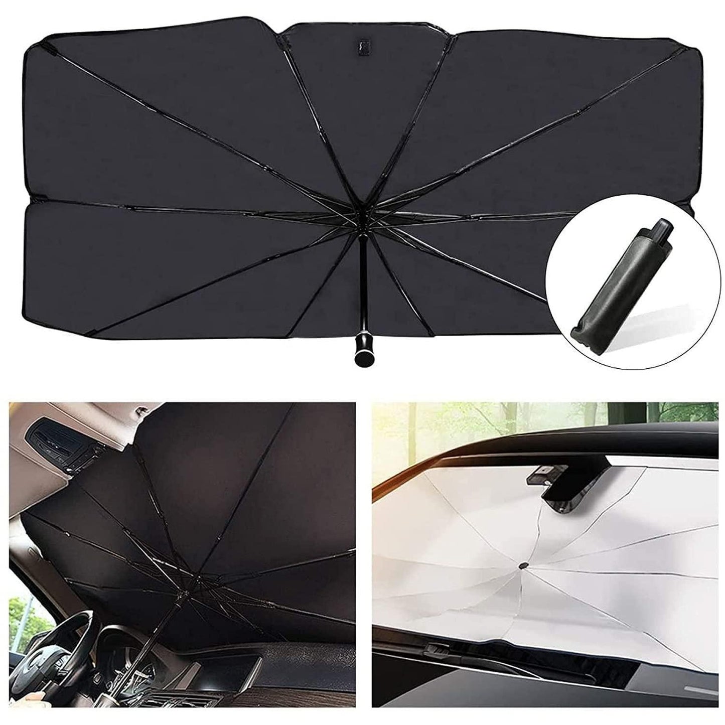 Car Sun Light Windshield Umbrella